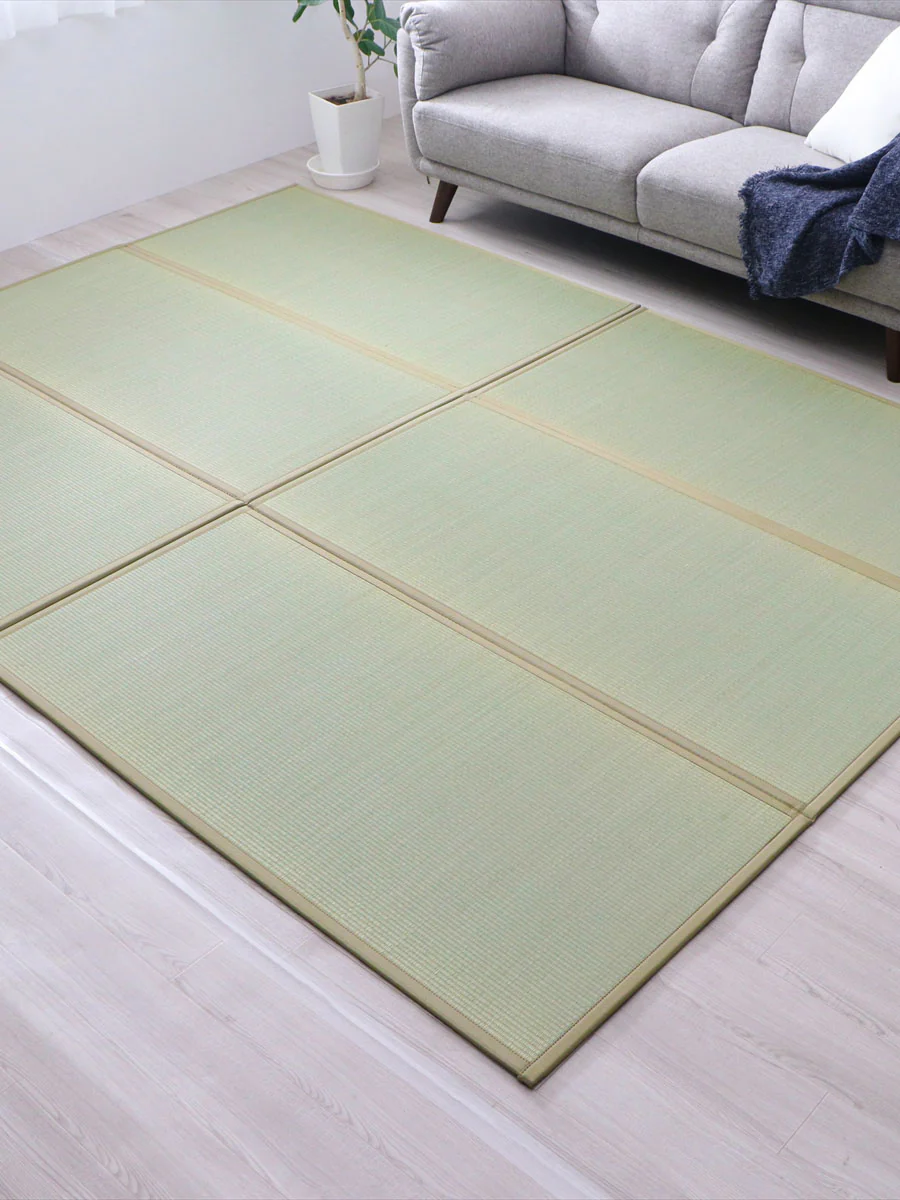 Rush Grass Foldable Japanese Tatami Mat - Image 5