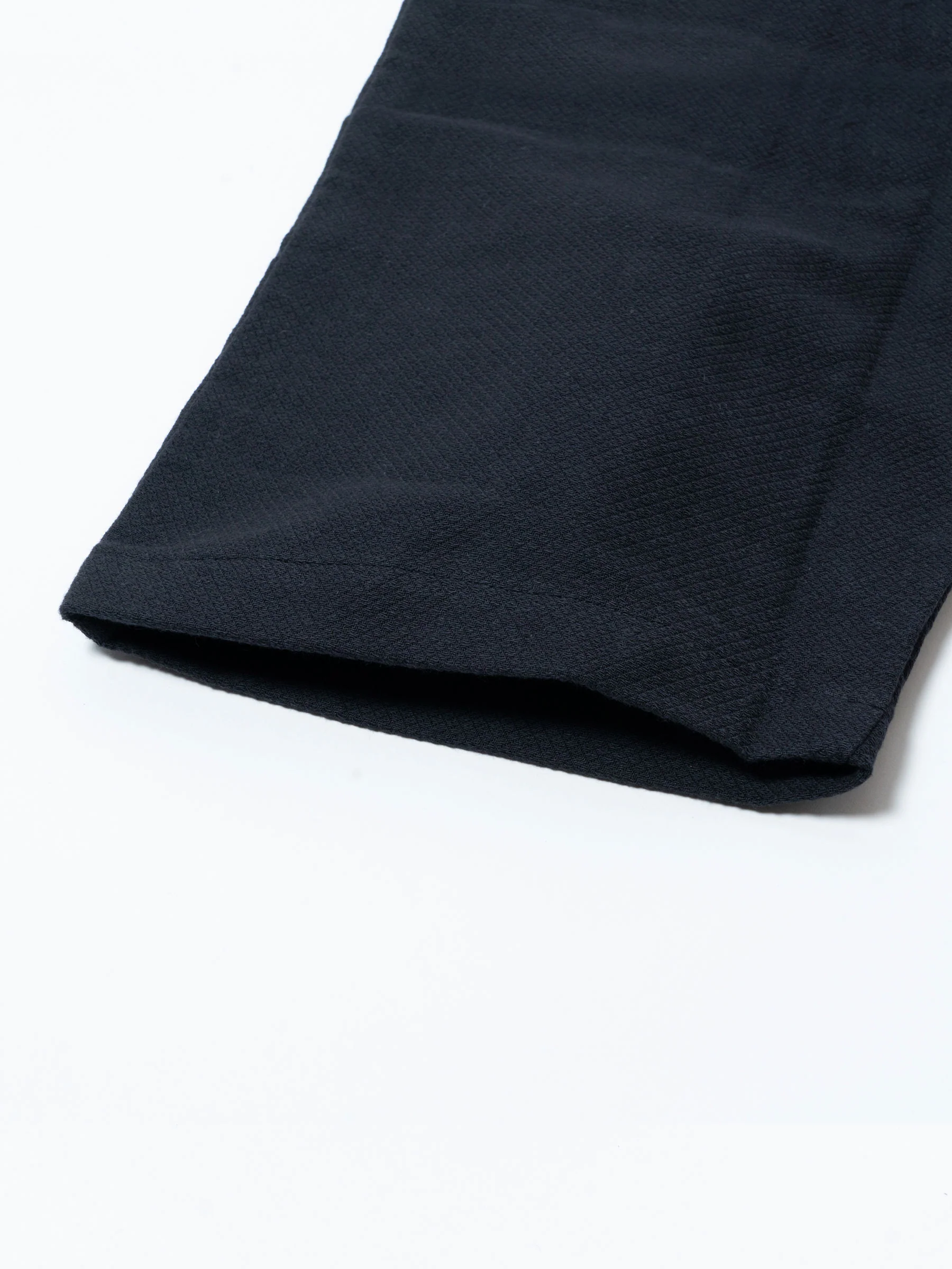 Unisex Samue Cotton Gauze Pajama Set in Black - Image 12