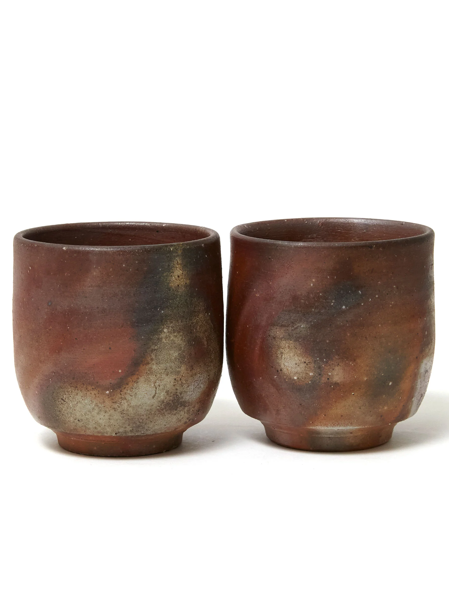 Sangiri Bizen Ware Yunomi Teacup Set by Hozan (7½ fl.oz/220ml) - Image 3