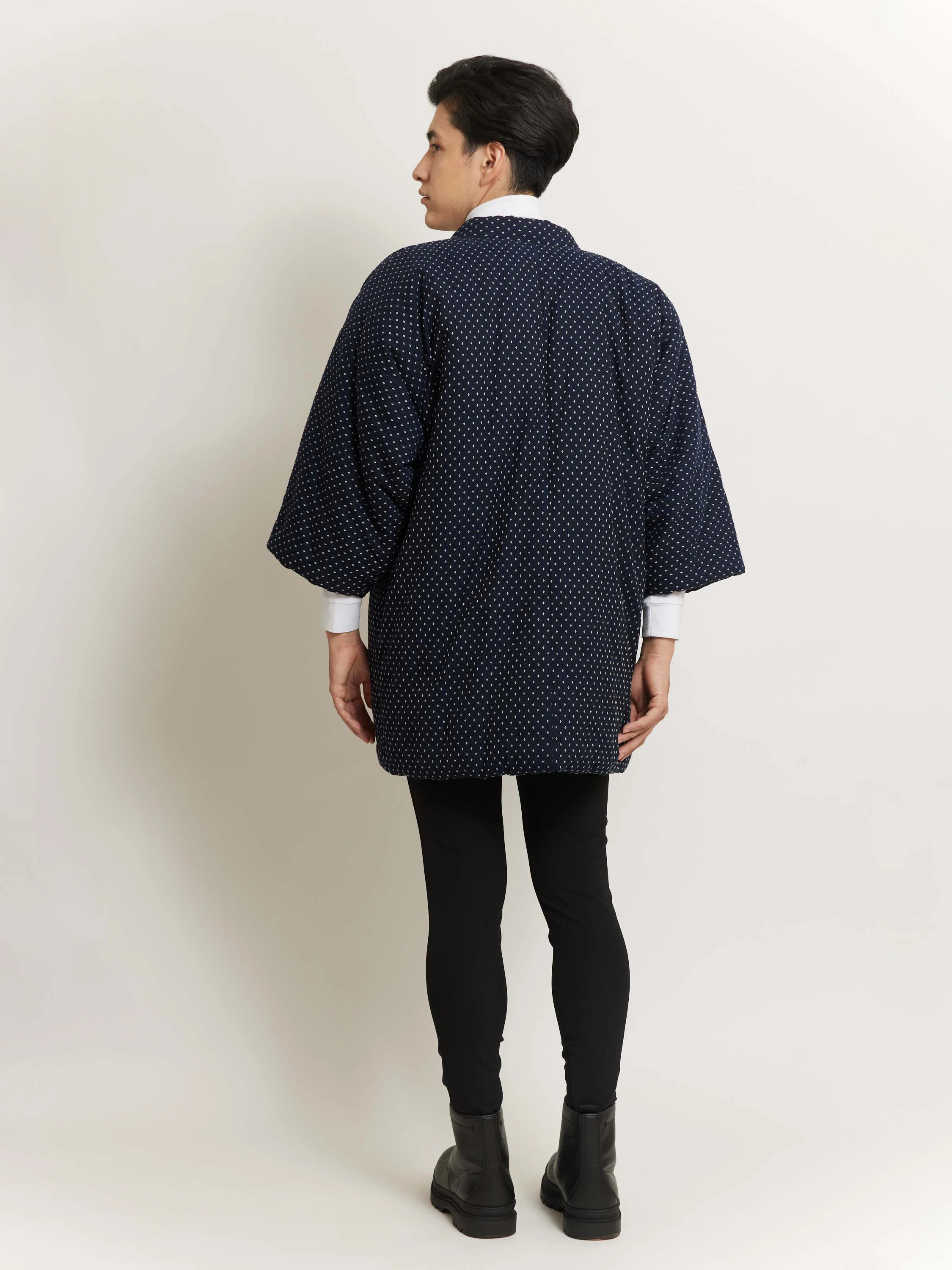 Sashiko Unisex Hanten Padded Jacket - Image 7