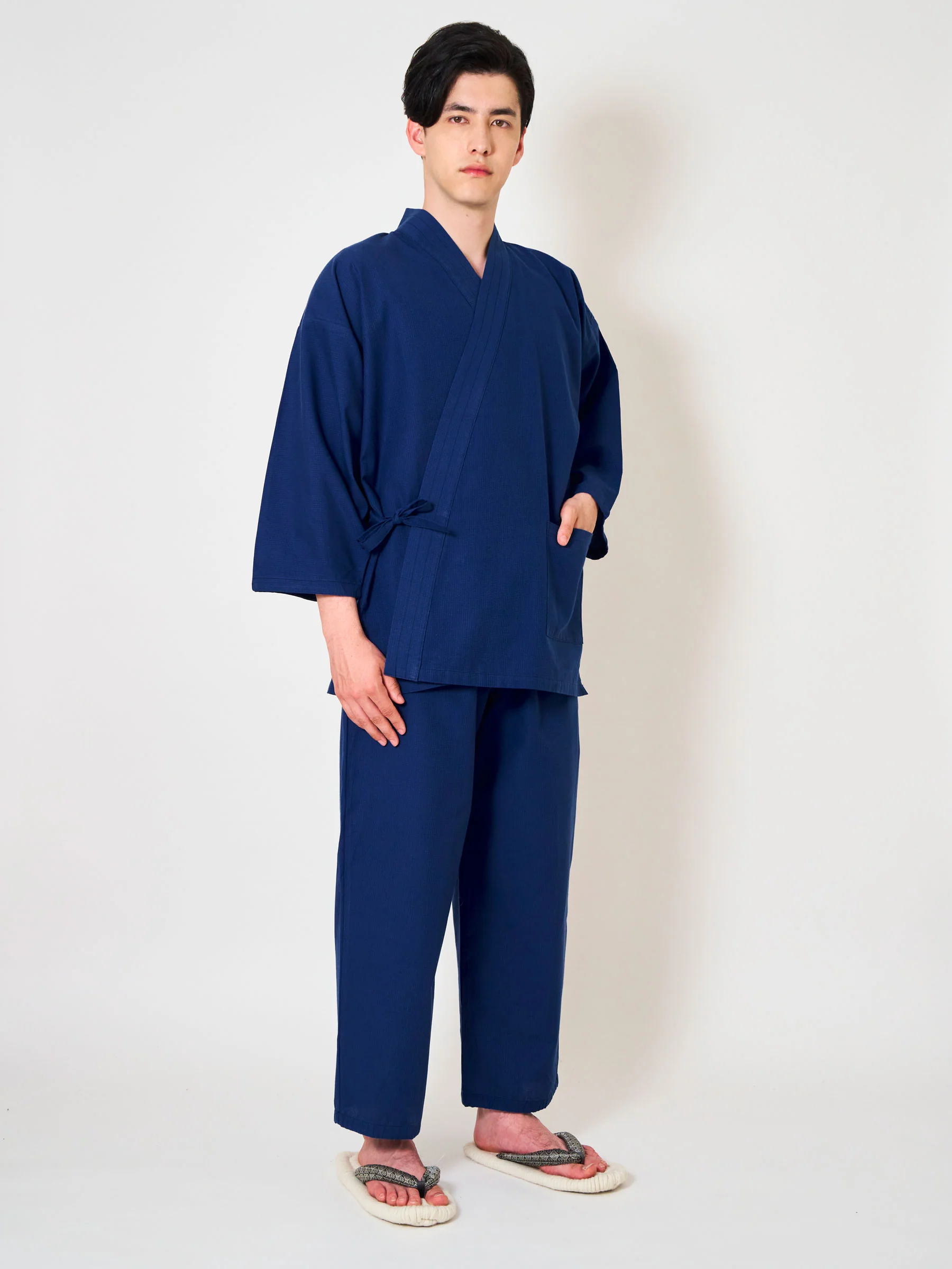 Sashiko Samue Jacket and Lounge Pants