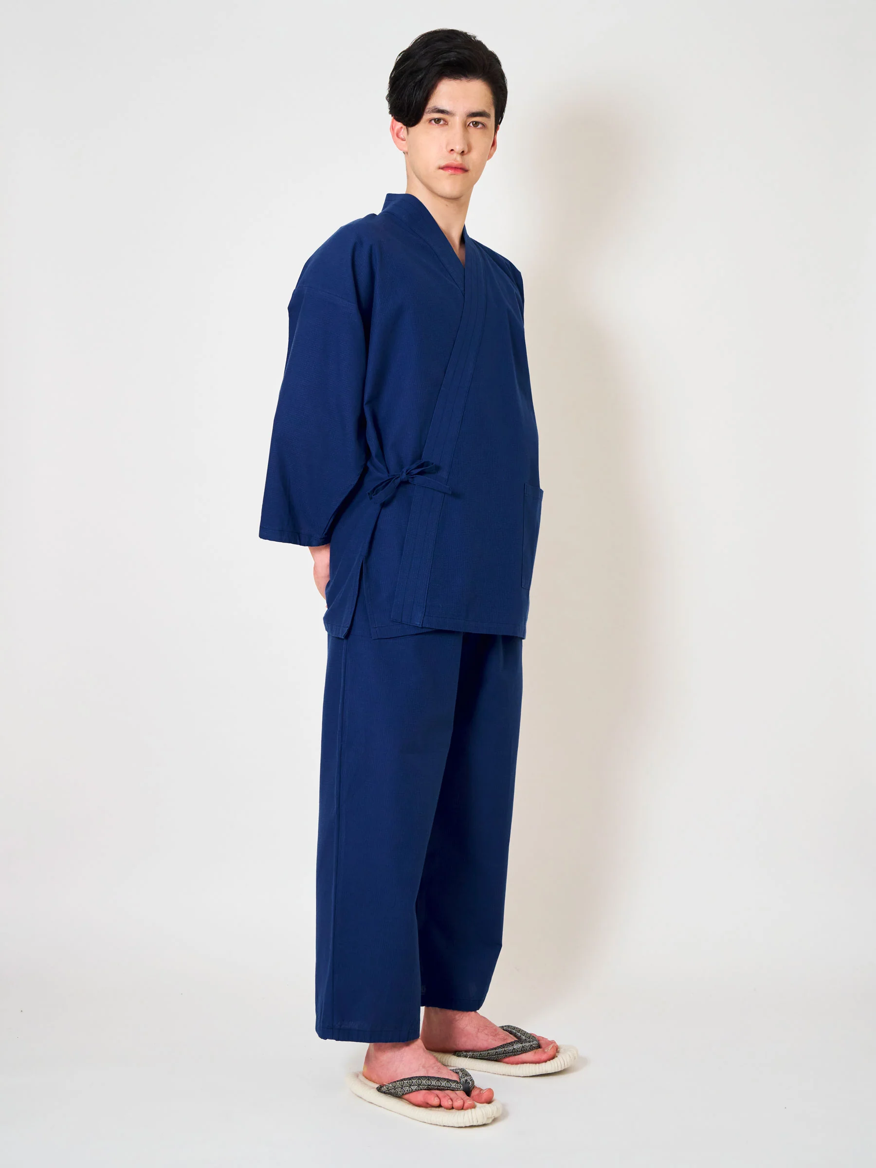 Sashiko Samue Jacket and Lounge Pants - Image 3