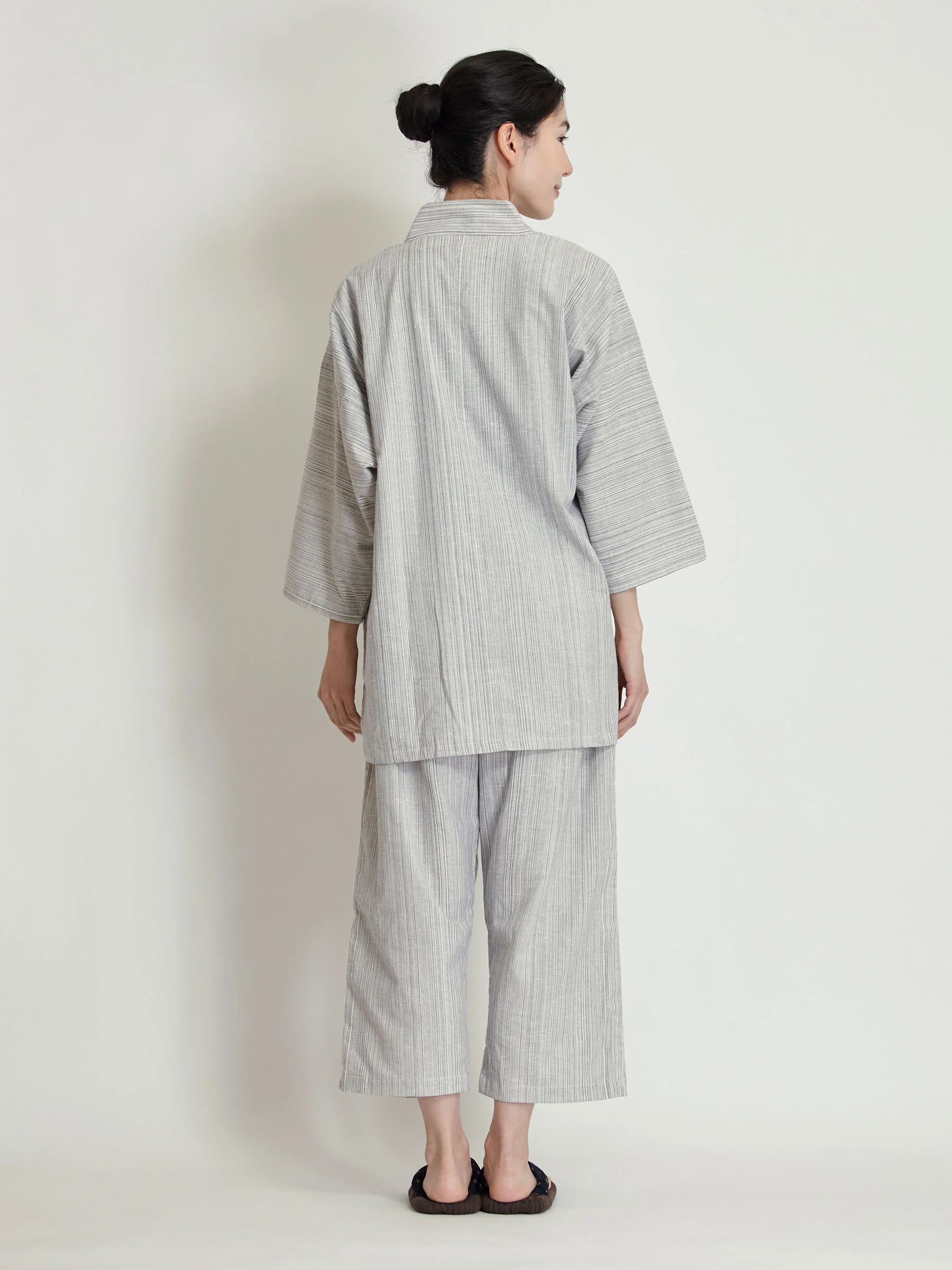 Shima Samue Cotton Gauze Pajama Set - Image 4