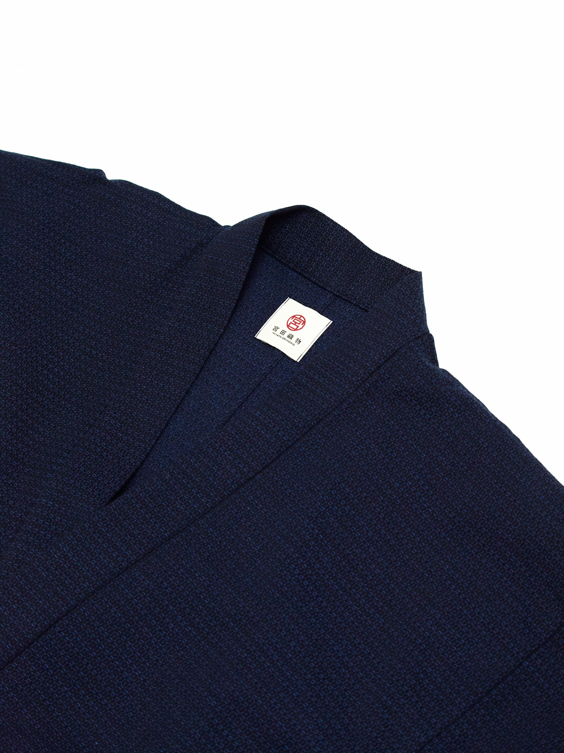 Shinkikko Indigo Haori Kimono Jacket - Image 11