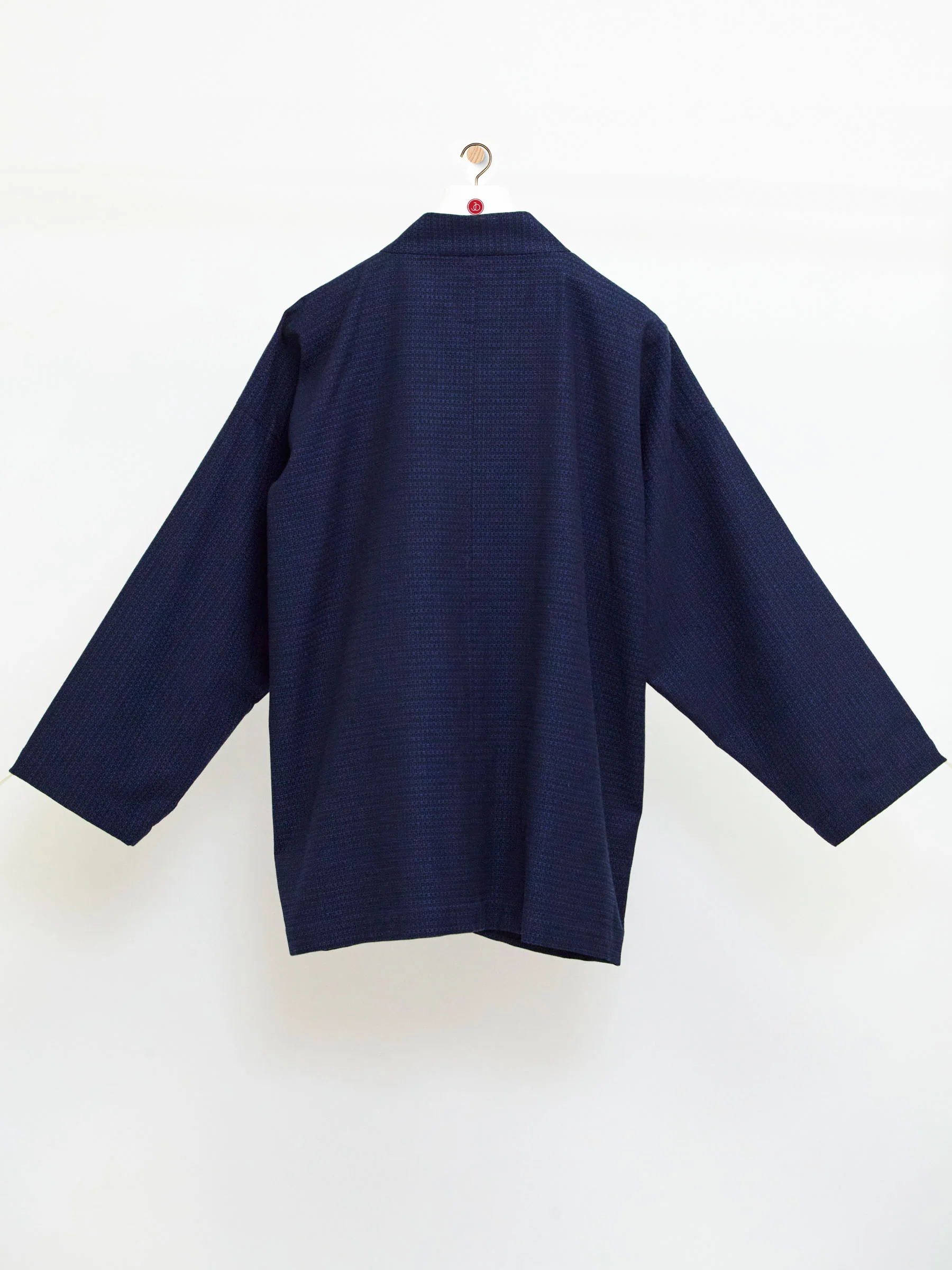Shinkikko Indigo Haori Kimono Jacket - Image 9