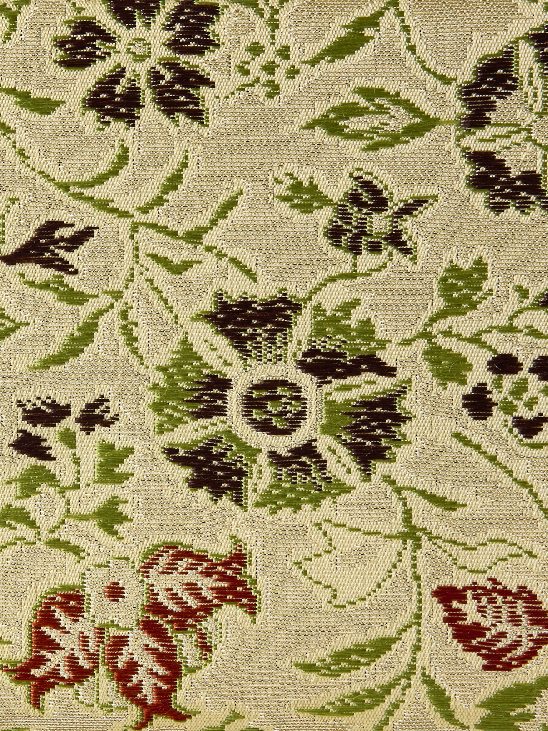 Silver Bundai Silk Brocade Wallet - Image 2