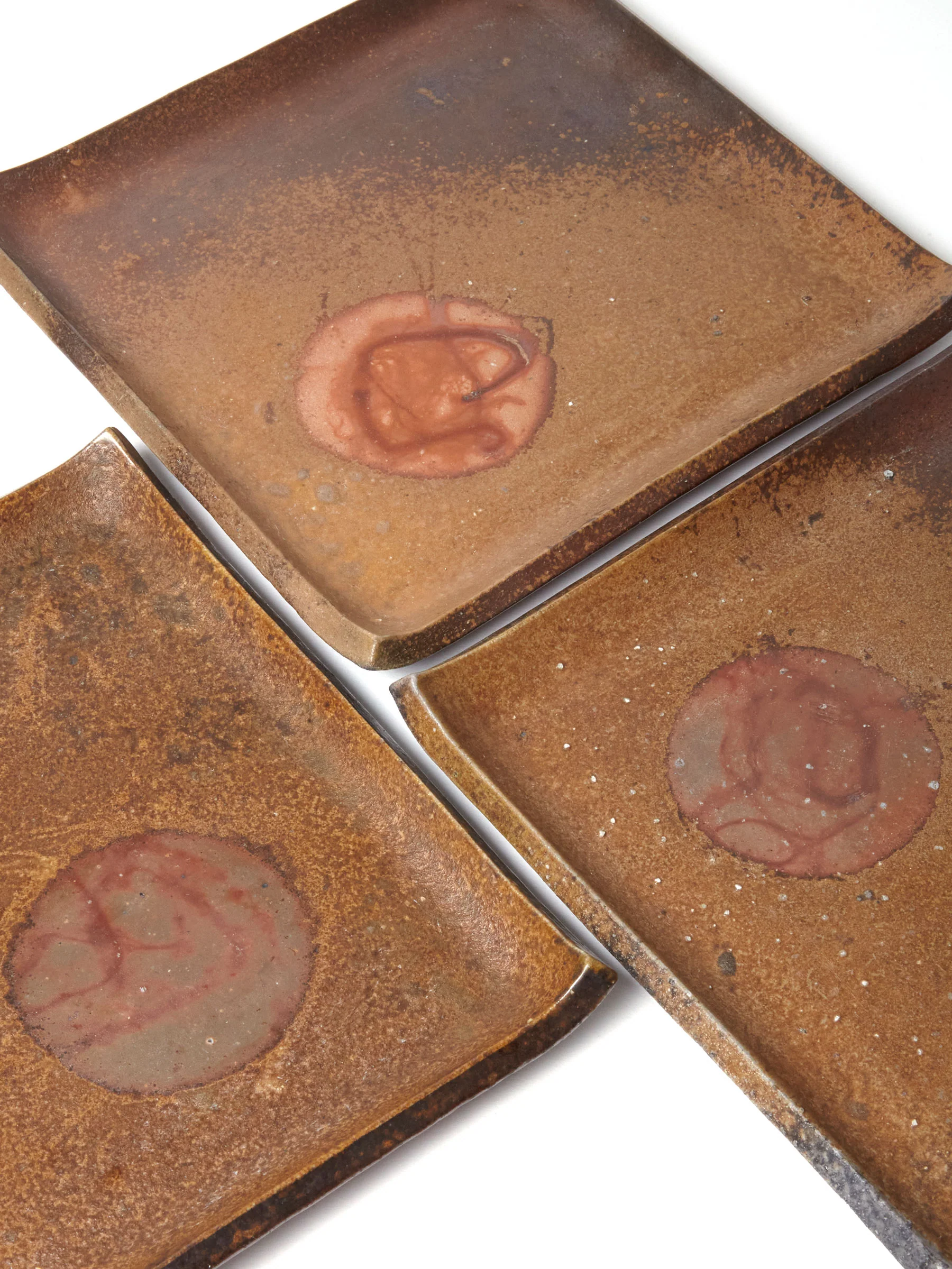 Square Bizen Ware Sushi Plate by Hozan (8½”/22cm) - Image 6