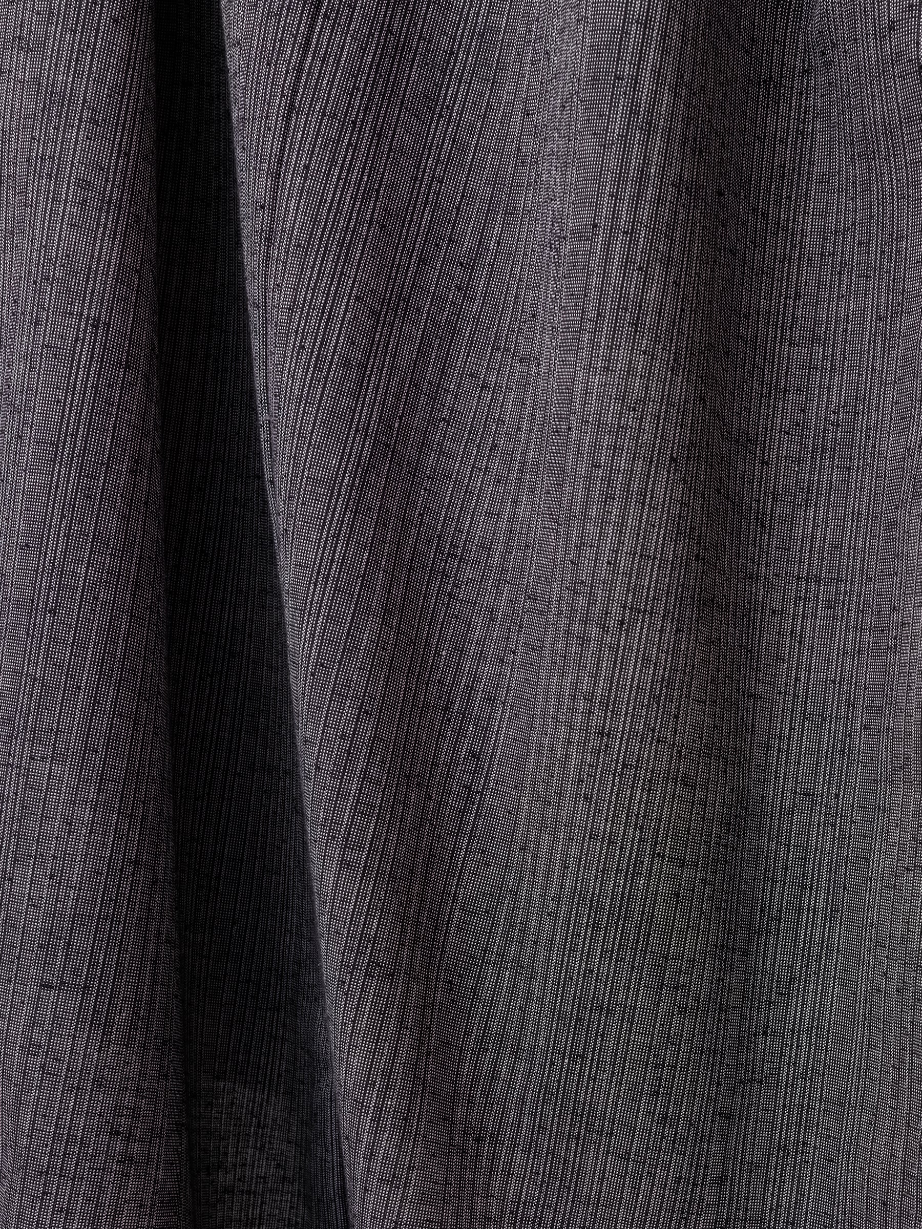 Sumi Black Kurume Cotton Kimono - Image 8
