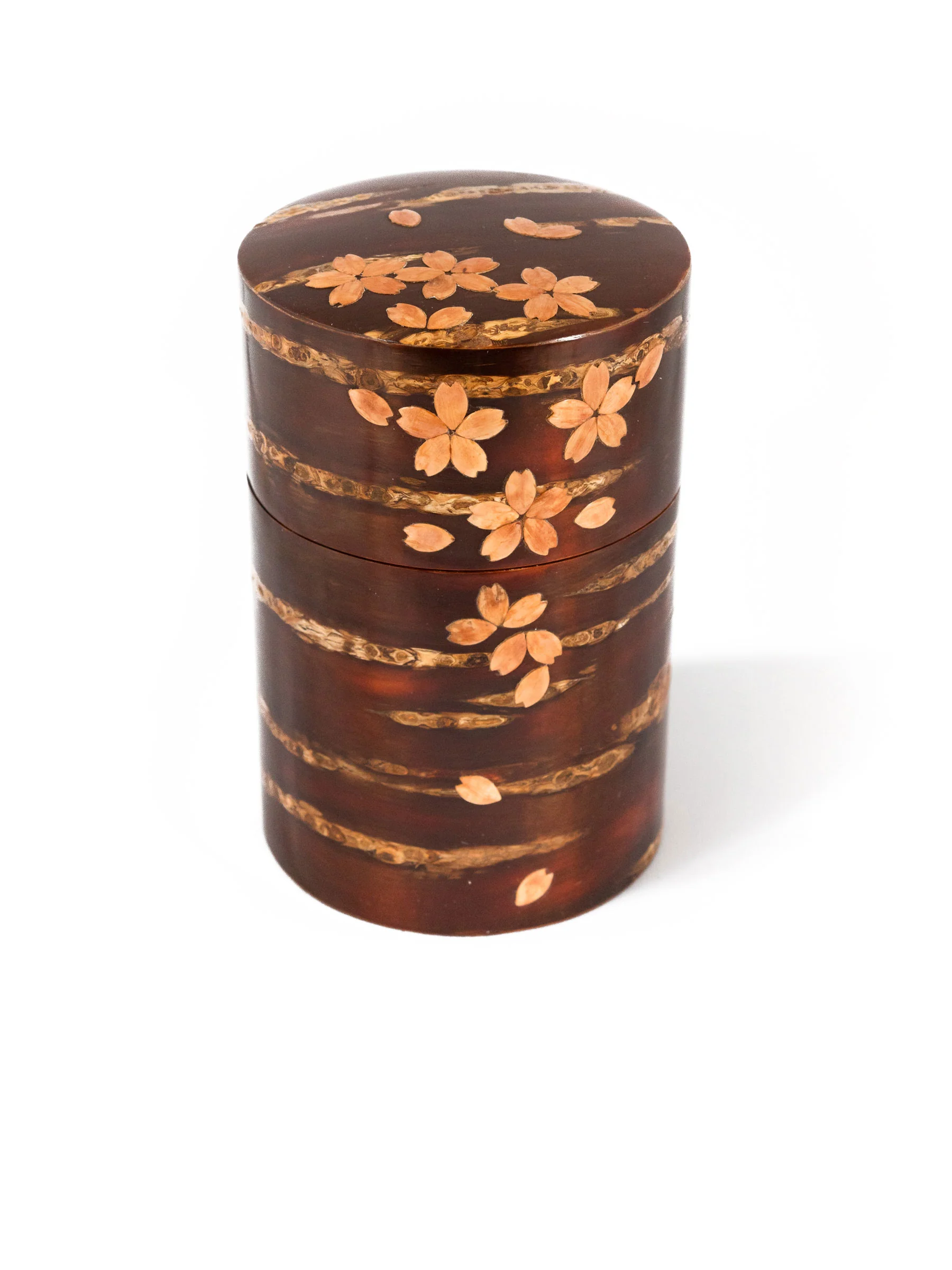 Tall Sakura Cherry Bark Tea Caddy by Denshiro (3oz/80g) - Image 3