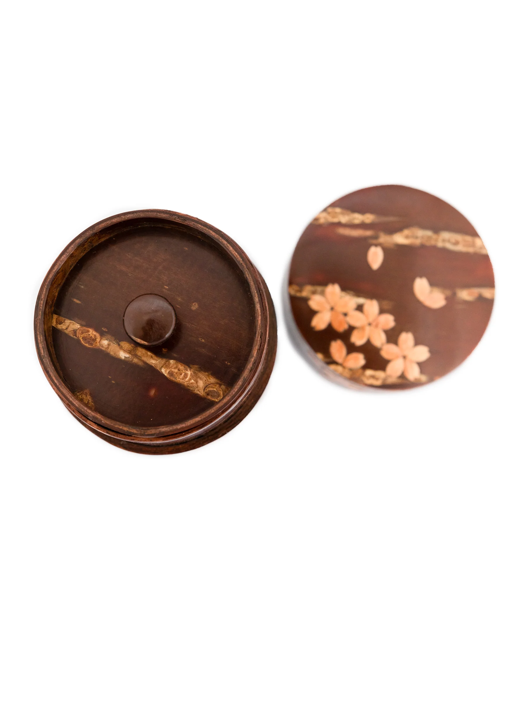 Tall Sakura Cherry Bark Tea Caddy by Denshiro (3oz/80g) - Image 6