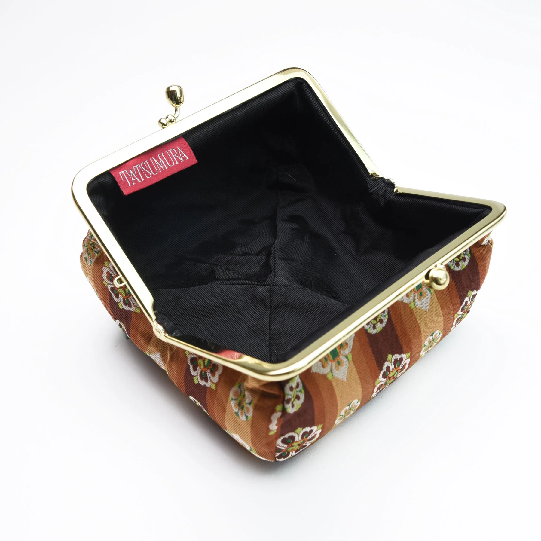Tempyo Silk Brocade Travel Makeup Bag - Image 4