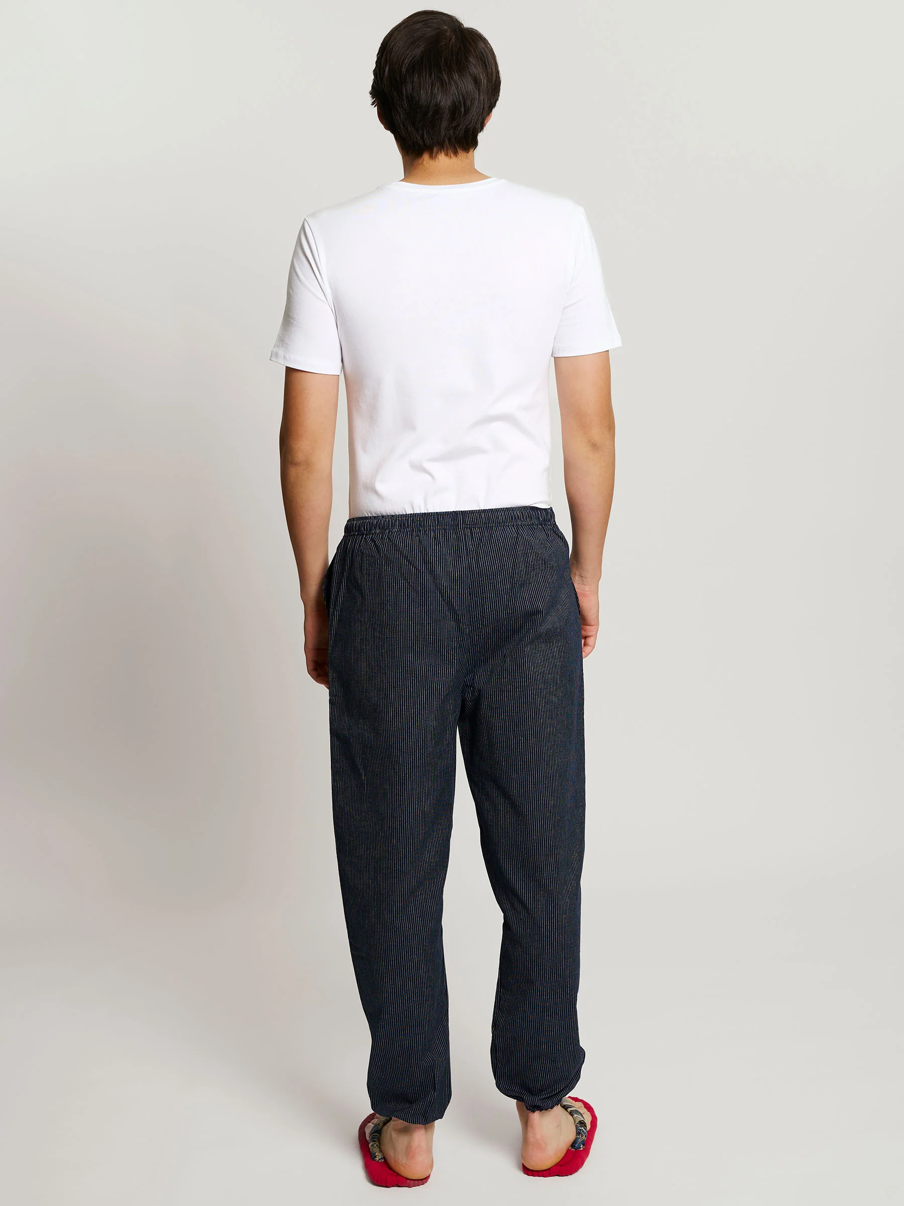 Monpe Men’s Cotton Lounge Pants in Mist Weave - Image 5