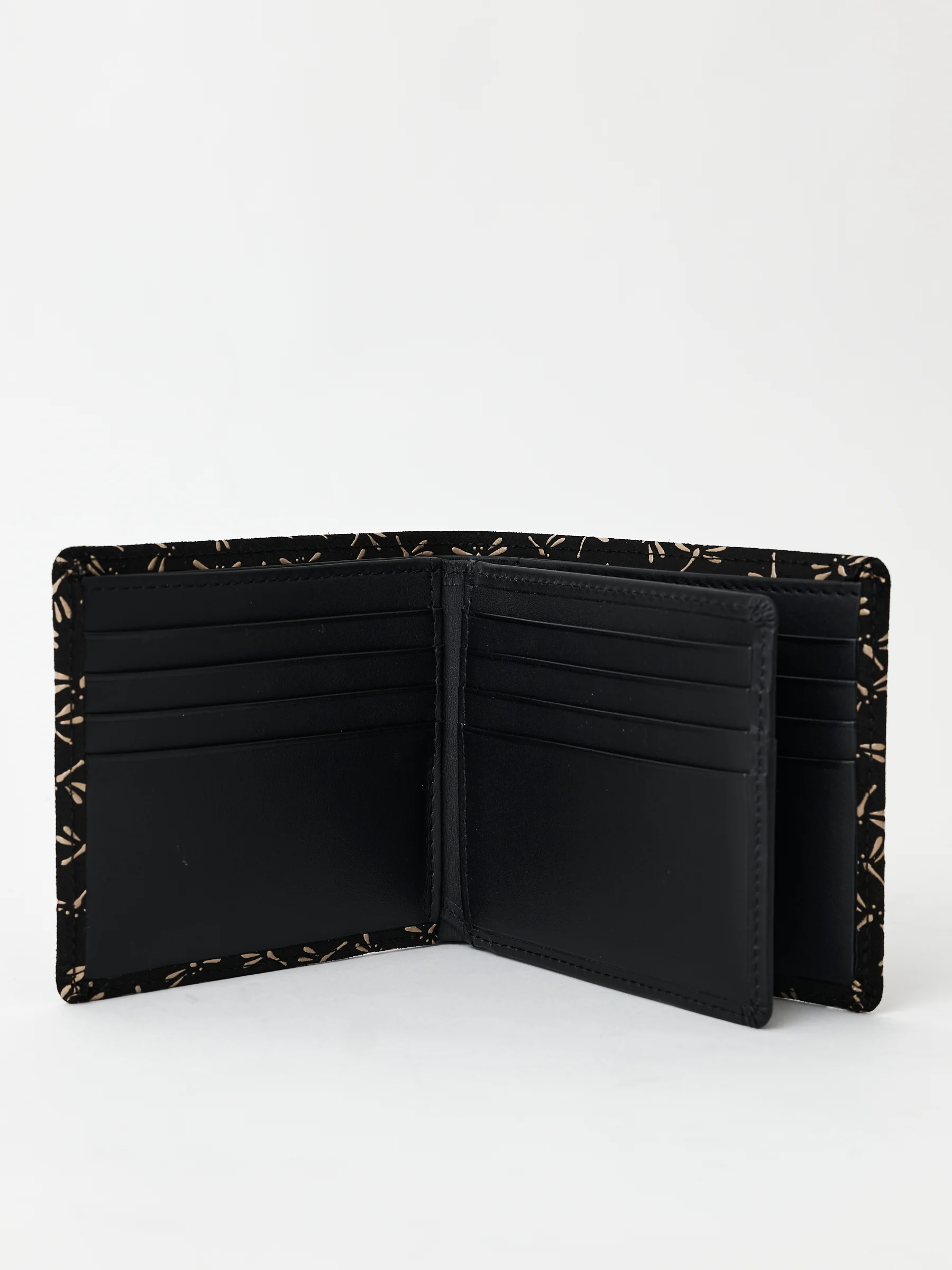 Tombo Bifold Lacquered Leather Wallet - Image 3