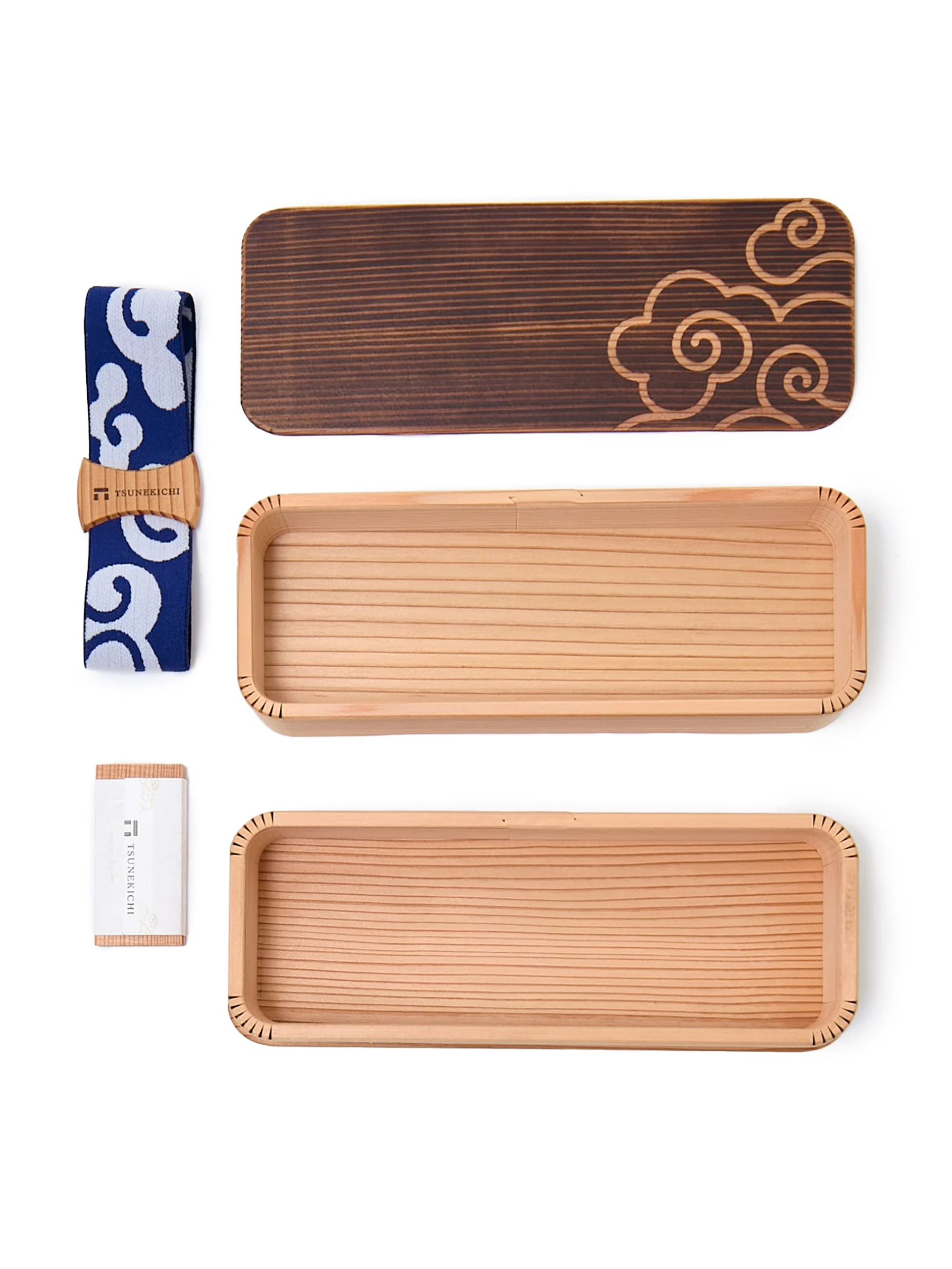 Two-Tier Japanese Cedar Bento Box (27fl.oz/800ml) - Image 12