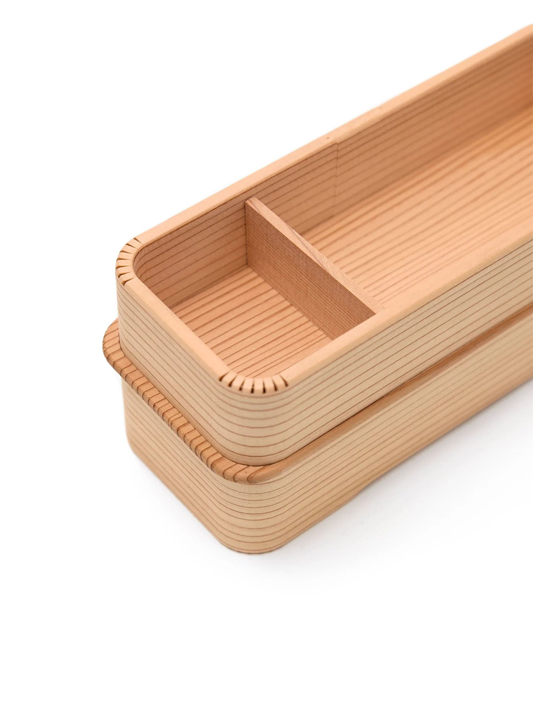 Two-Tier Japanese Cedar Bento Box (27fl.oz/800ml) - Image 15