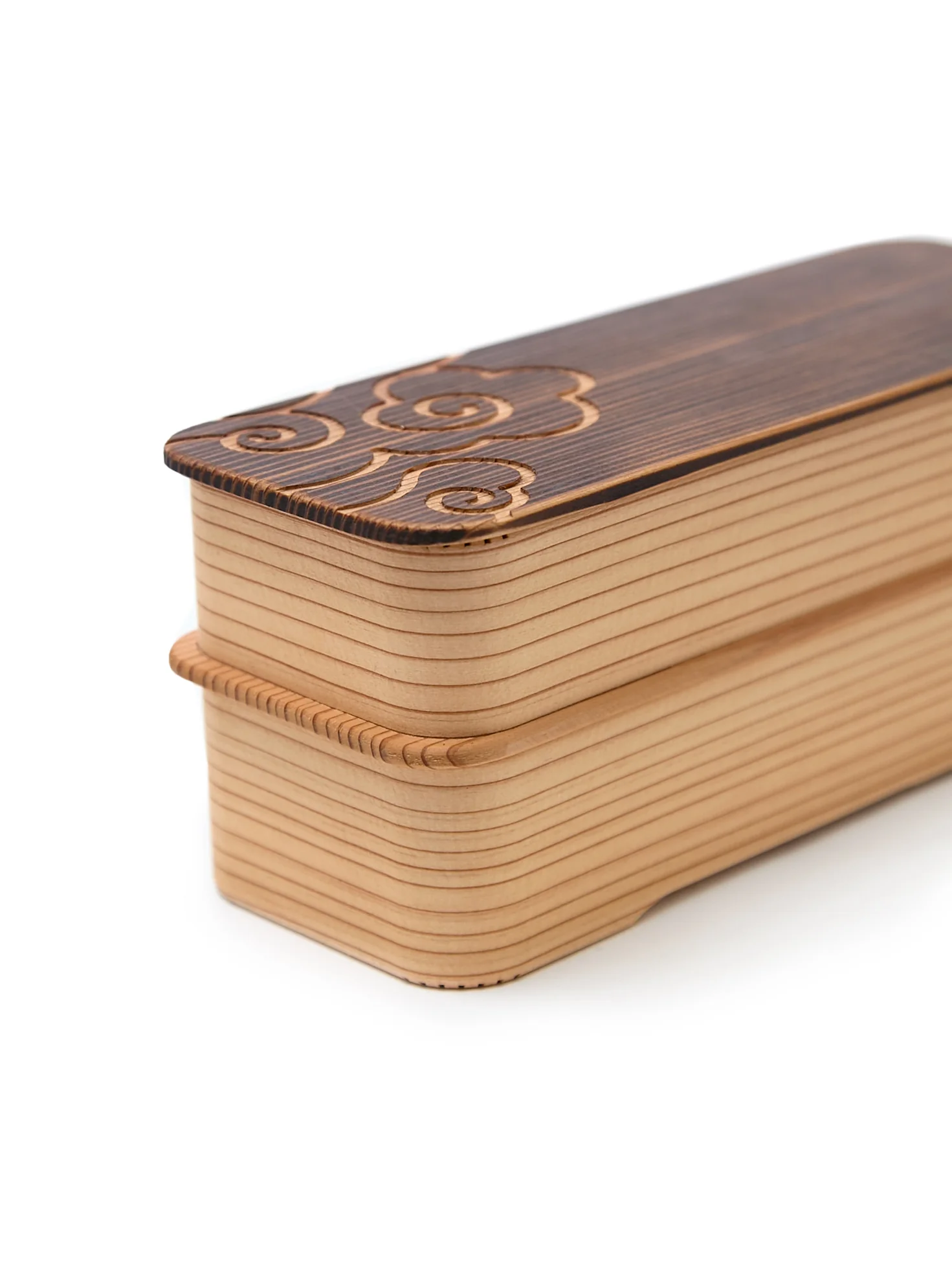 Two-Tier Japanese Cedar Bento Box (27fl.oz/800ml) - Image 18