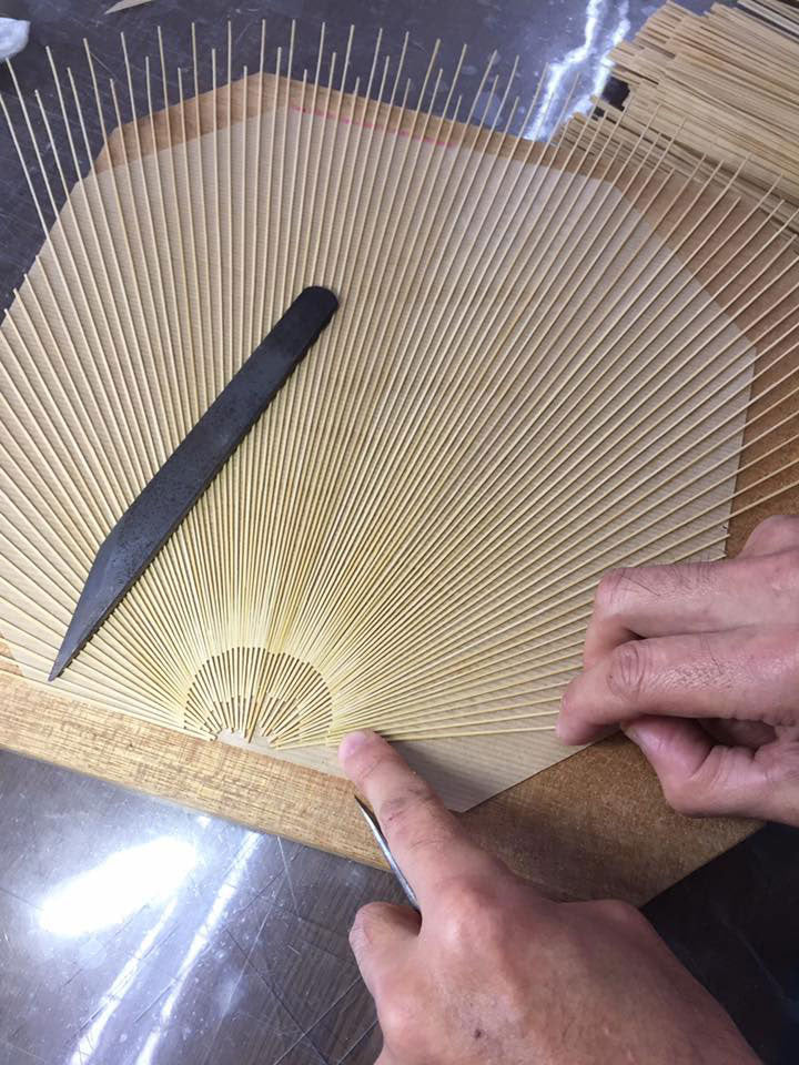 Ume Blossom Kyoto Uchiwa Fan - Image 7
