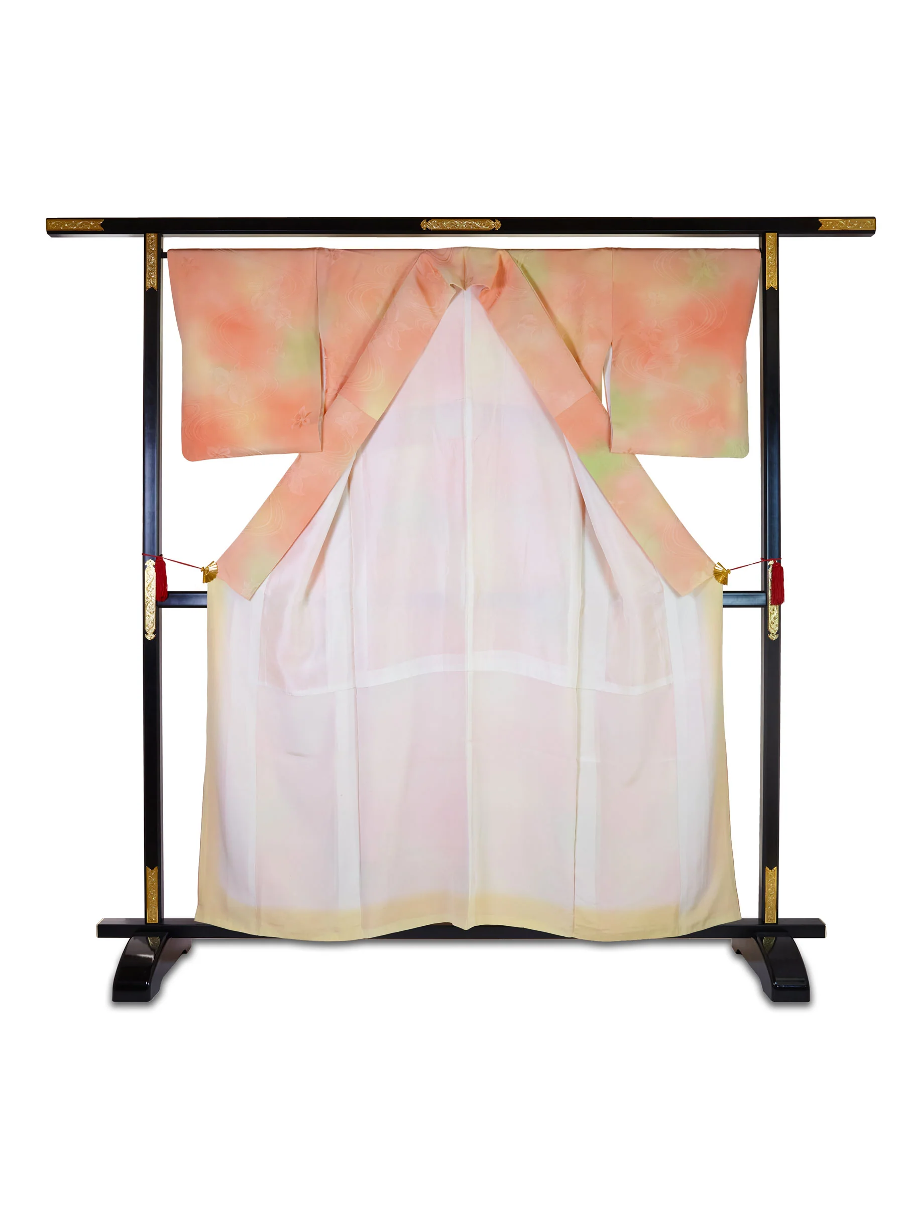 Vintage Silk Momo Japanese Kimono - Image 3