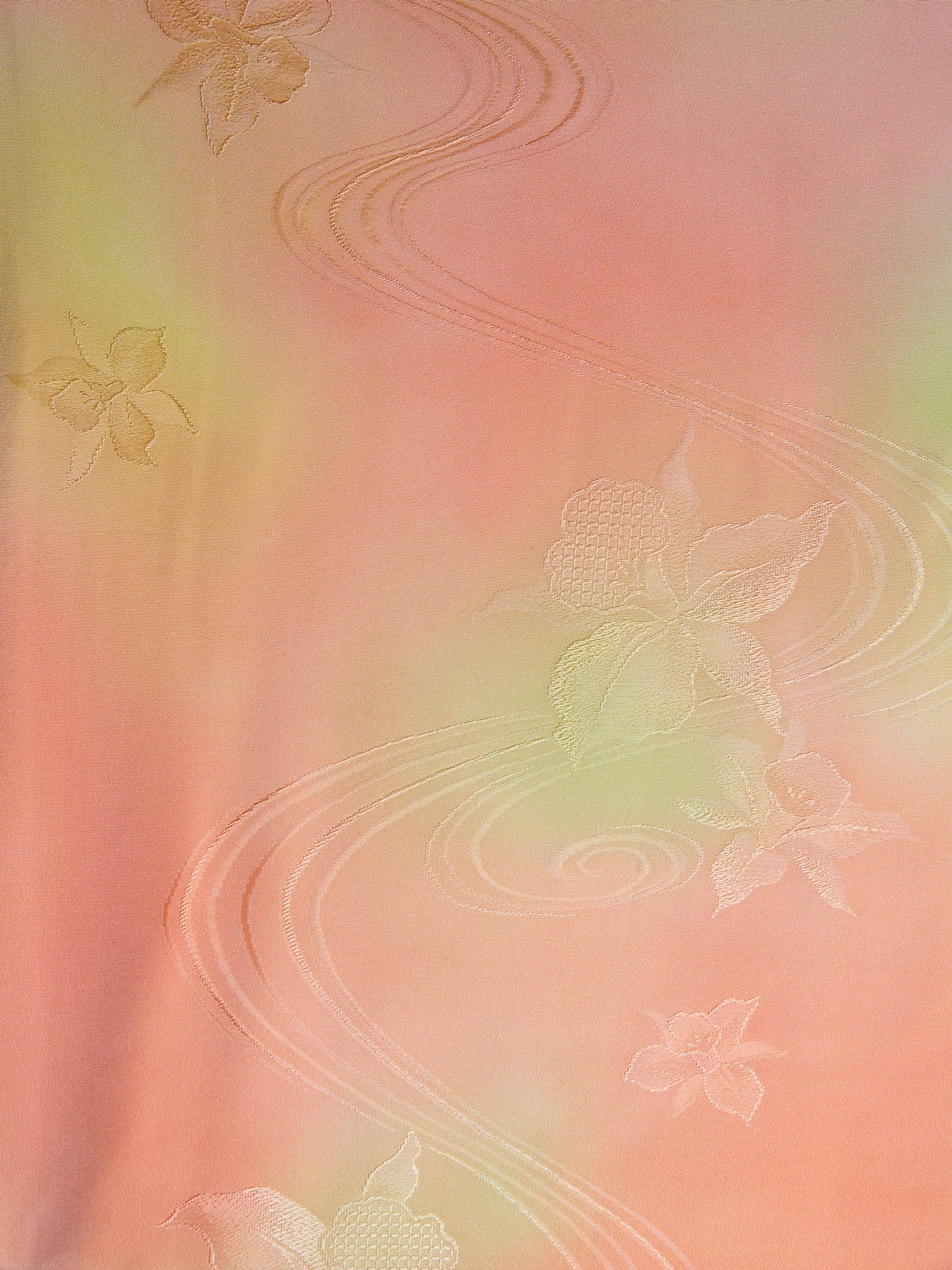 Vintage Silk Momo Japanese Kimono - Image 4