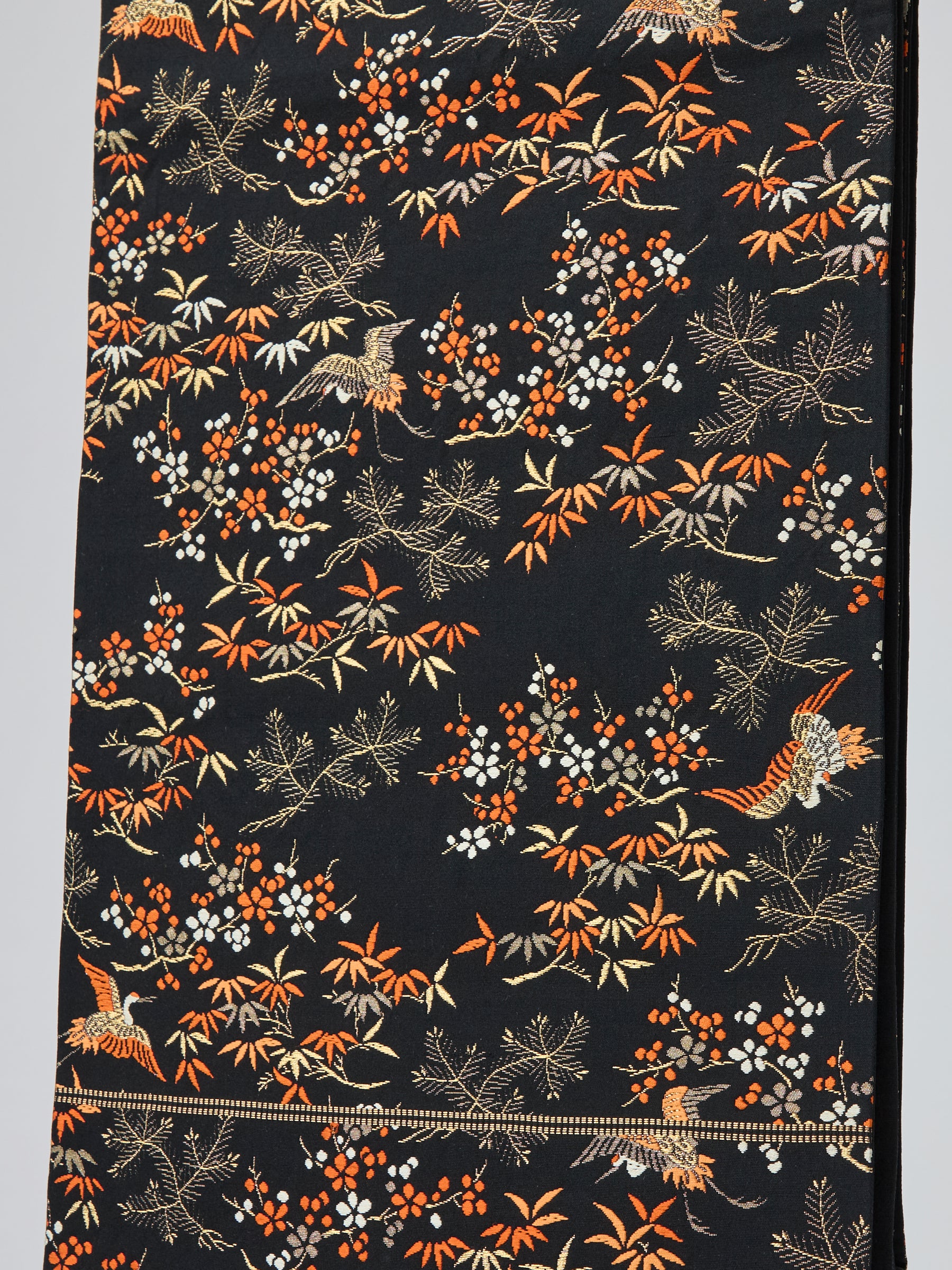 Vintage Tancho Women's Silk Obi Belt - Image 3
