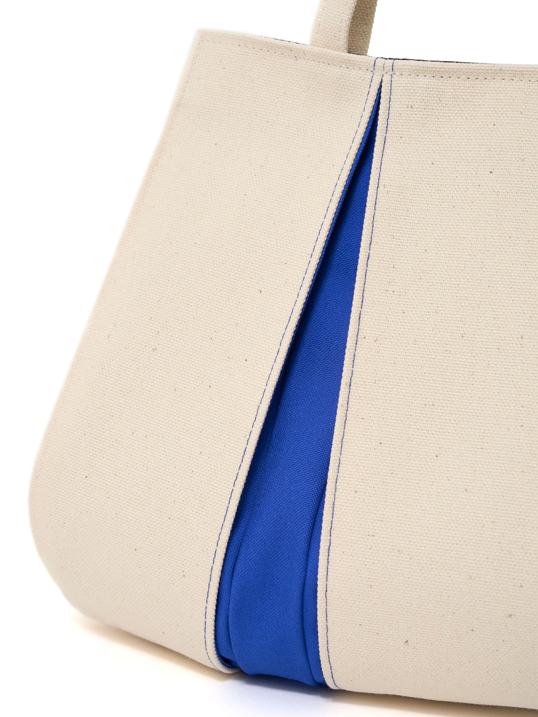 White Ougi Cotton-Canvas Mini Tote - Image 5