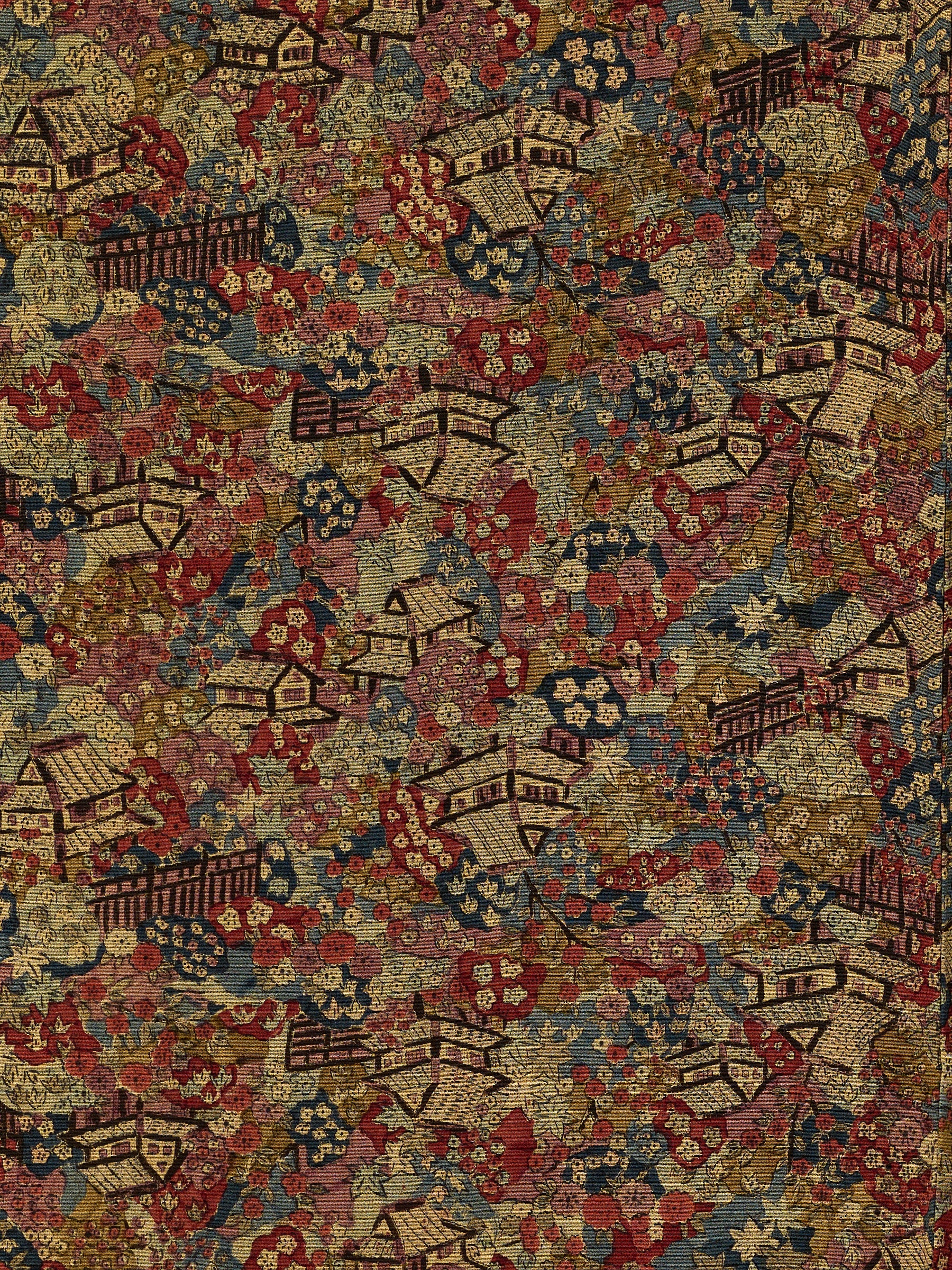 Women's Vintage Hanamura Silk Japanese Kimono - Image 3