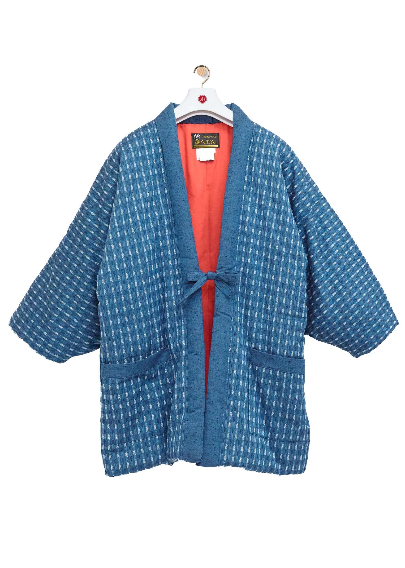 Yabane Blue Hanten Padded Jacket - Image 8