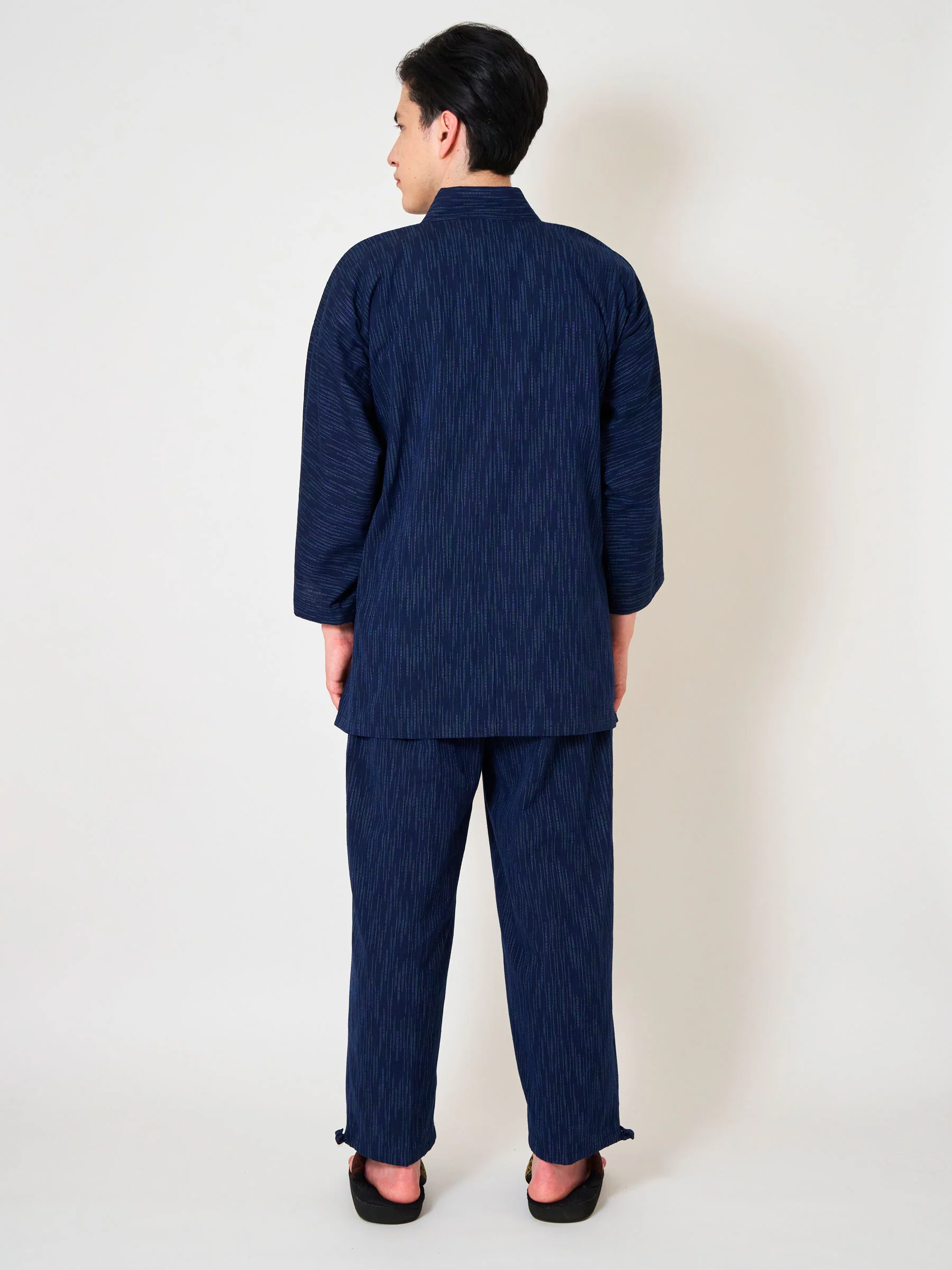 Yanagi Indigo Samue Jacket and Lounge Pants - Image 4