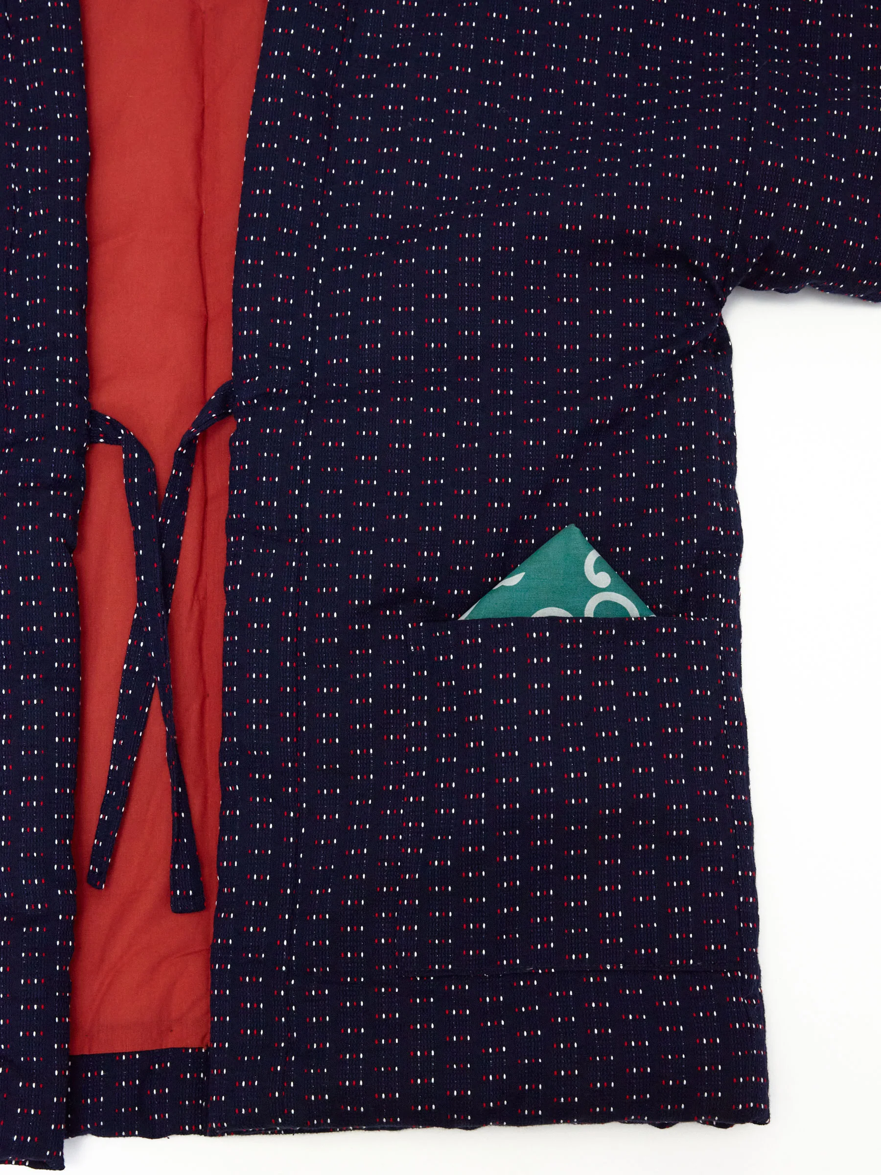 Yukiwa Navy Hanten Padded Jacket - Image 11