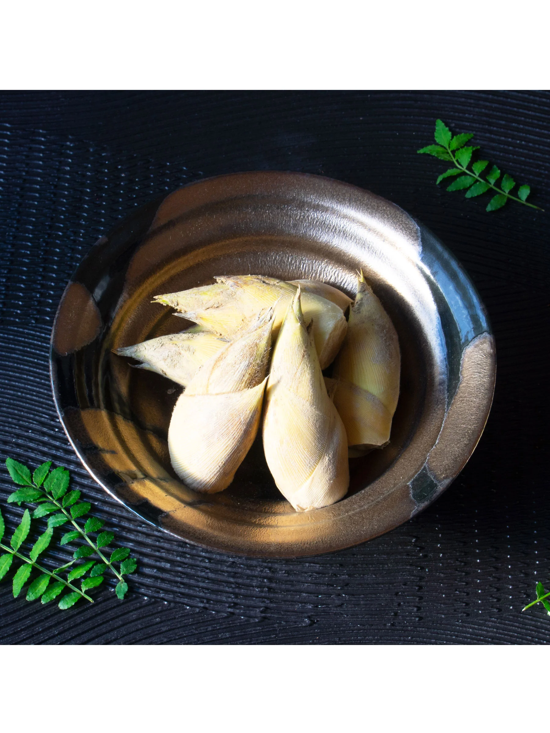 Zen Gold Kyoto Ware Serving Bowl by Ninshu (8"/21cm) - Image 9