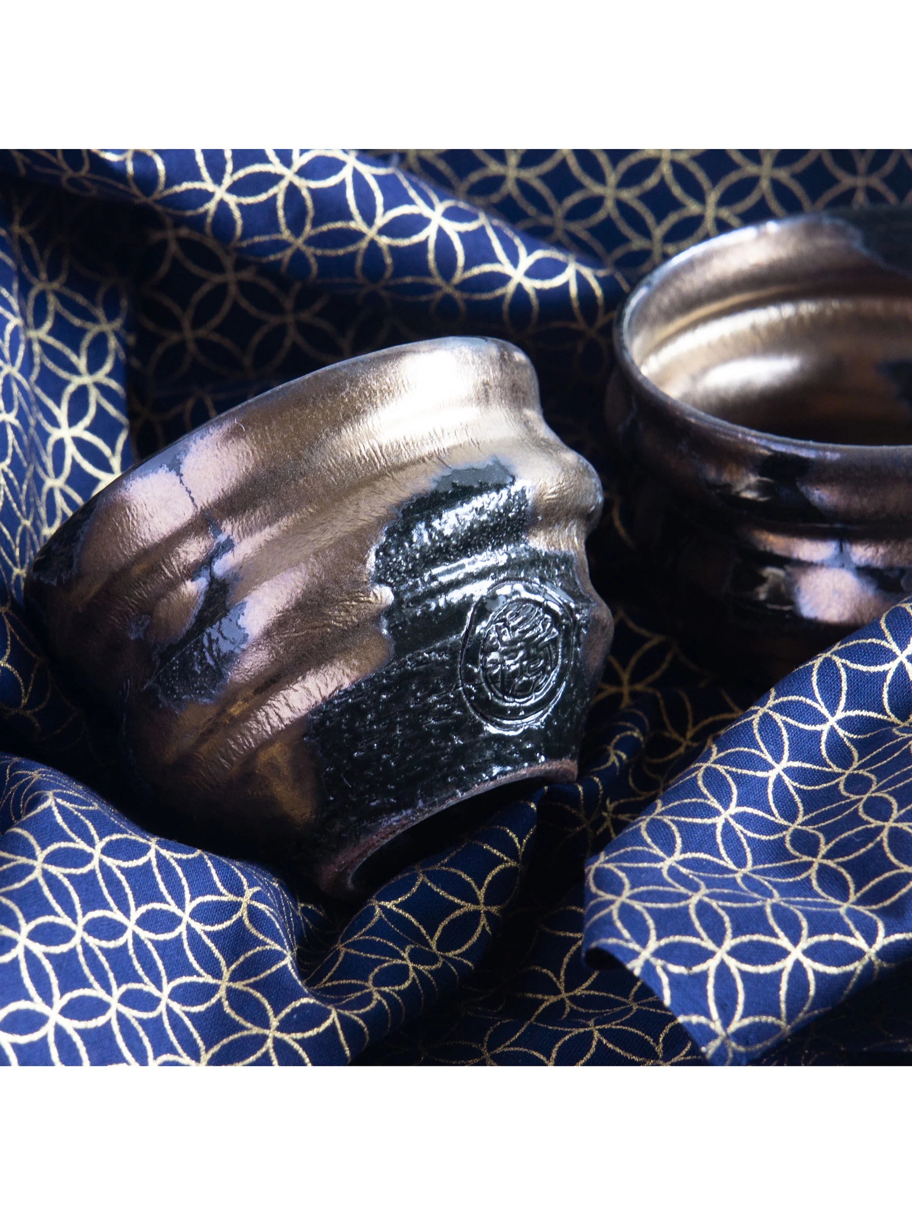 Zen Gold Kyoto Ware Teacup Set by Ninshu (7fl.oz/200ml) - Image 11