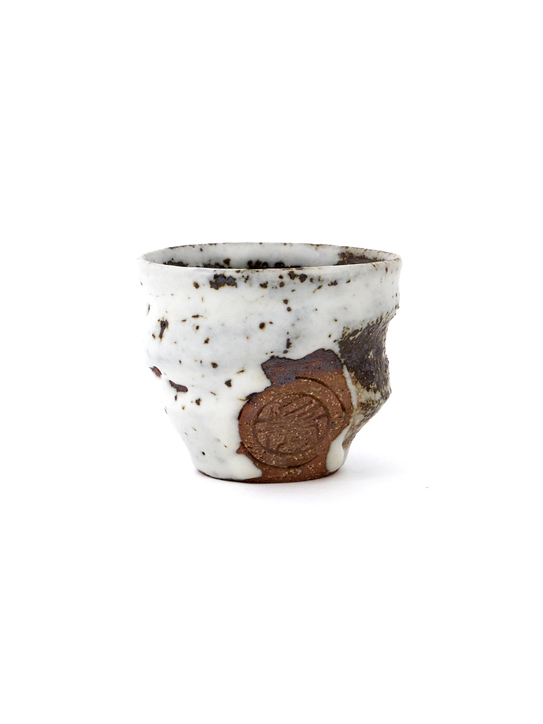 Zui White Kyoto Ware Ochoko Sake Cup by Ninshu (2fl.oz/60ml) - Image 3